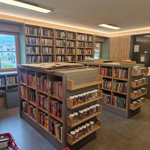 Innenansicht: Grinner Bibliothek